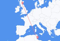 Flights from Djerba to Edinburgh