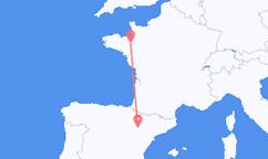 Flights from Rennes, France to Zaragoza, Spain