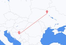 Flyreiser fra Tuzla, Bosnia-Hercegovina til Kiev, Ukraina