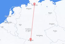 Flyg från Stuttgart, Tyskland till Hamburg, Tyskland