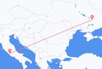 Flyg från Rom till Dnipro