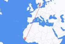 出发地 塞拉利昂出发地 弗里敦目的地 丹麦哥本哈根的航班