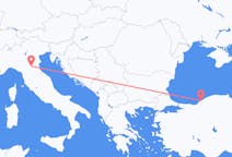 Flüge von Zonguldak, die Türkei nach Bologna, Italien