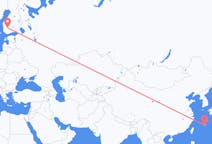 Flyreiser fra Okinawa, Japan til Tammerfors, Finland