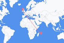 Flyg från Mauritius, Mauritius till Dublin, Irland