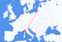 Loty z miasta Kaliningrad do miasta Bastia