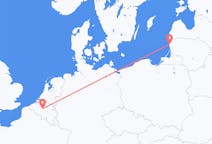 Flyreiser fra Palanga, Litauen til Brussel, Belgia