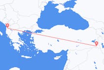 Loty z Hakkari, Turcja do Tirany, Albania
