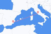 Flights from Murcia, Spain to Rome, Italy