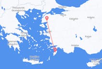 トルコのエドレミトからから、ギリシャのロードス島までのフライト