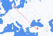 Flights from Kayseri, Turkey to Rostock, Germany