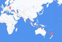 Flyreiser fra Auckland, til Cluj Napoca