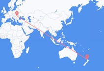 Loty z Auckland, Nowa Zelandia do Kluż-Napoki, Rumunia