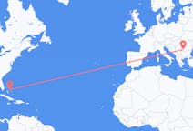 Flights from North Eleuthera, the Bahamas to Craiova, Romania