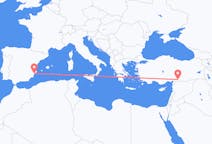 Flüge von Gaziantep, die Türkei nach Alicante, Spanien