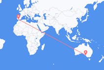 Flyrejser fra Adelaide, Australien til Sevilla, Spanien