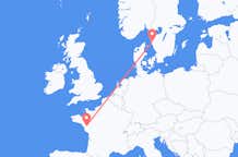 Flights from Nantes to Gothenburg