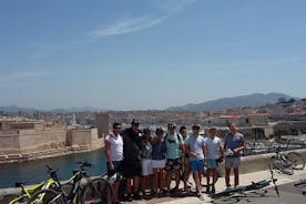 Marseille by: enkel el-sykkeltur ved sjøen