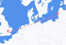 Flights from Palanga, Lithuania to London, the United Kingdom