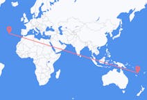 Flyrejser fra Port Vila til Terceira