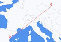 Voli da Katowice, Polonia a Castellón de la Plana, Spagna