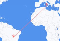 Flyrejser fra Goiânia, Brasilien til Trapani, Italien