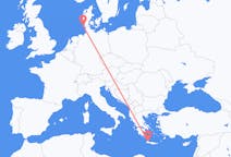 Flights from Chania, Greece to Westerland, Germany