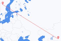 Flights from Kyzylorda, Kazakhstan to Östersund, Sweden