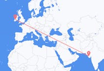 Flights from Jamnagar, India to Shannon, County Clare, Ireland