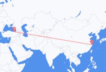 Flyg från Ningbo, Kina till Trabzon, Kina