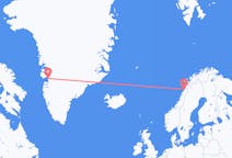Flyrejser fra Ilulissat, Grønland til Bodø, Norge