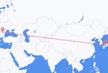 Flights from Hiroshima to Bucharest