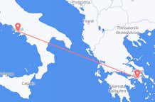 Flyreiser fra Napoli, til Athen