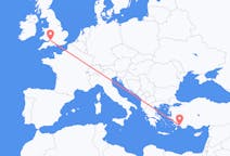 Flyreiser fra Dalaman, Tyrkia til Bristol, England