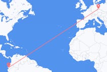 Flyreiser fra Guayaquil, Ecuador til Dresden, Tyskland