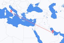 Flyrejser fra Bahrain Island til Napoli