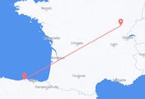 Flights from Santander, Spain to Dole, France