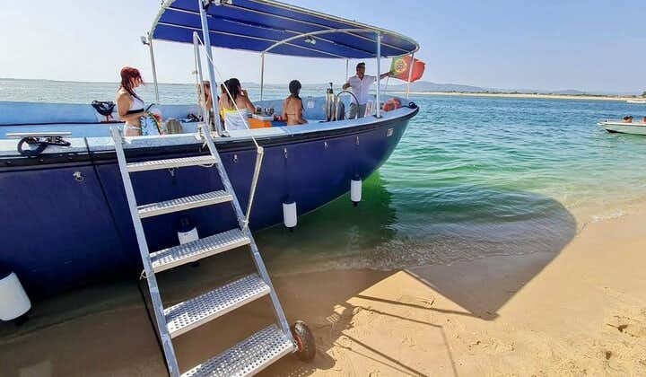 3:30 hours Guided Tour on Classic boat in Ria Formosa, Olhão..