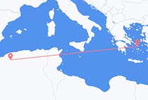 アルジェリアのから ティアレット、ギリシャのへ ミコノス島フライト