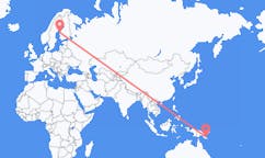 出发地 巴布亚新几内亚出发地 图菲目的地 芬兰瓦萨的航班