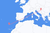 Flyg från Osijek, Kroatien till Funchal, Portugal