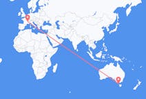 Flights from King Island, Australia to Lyon, France