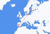 Flyg från Åbo till Jerez