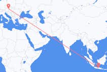 印度尼西亚出发地 三寶瓏飞往印度尼西亚目的地 维也纳的航班