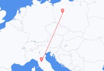 Fly fra Poznań til Firenze