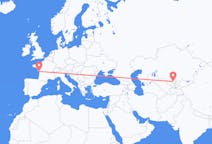 Flyrejser fra Shymkent til La Rochelle