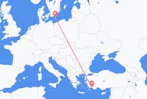 Flights from Bornholm, Denmark to Dalaman, Turkey