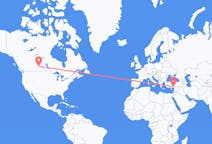 Flyg från Saskatoon, Kanada till Adana, Turkiet