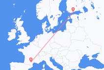Flyg från Castres till Helsingfors