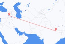 Flyreiser fra Siddharthanagar, Nepal til Van, Tyrkia